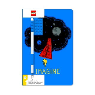 Užrašų knygutės ir rašiklio rinkinys LEGO® Imagine