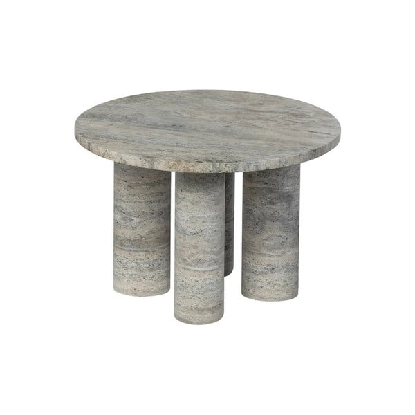 Iš akmens apvalios formos šoninis stalas ø 52 cm Volos – Blomus