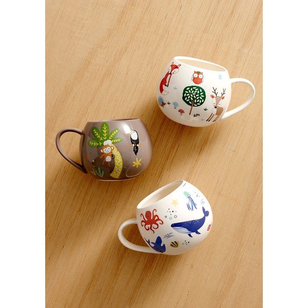 Rudas vaikiškas puodelis 160 ml Jungle - Ladelle-image-1