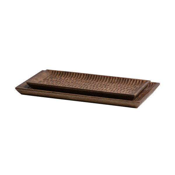 Medinis padėklas WOOOD Devan, 35 x 15 cm-image-3