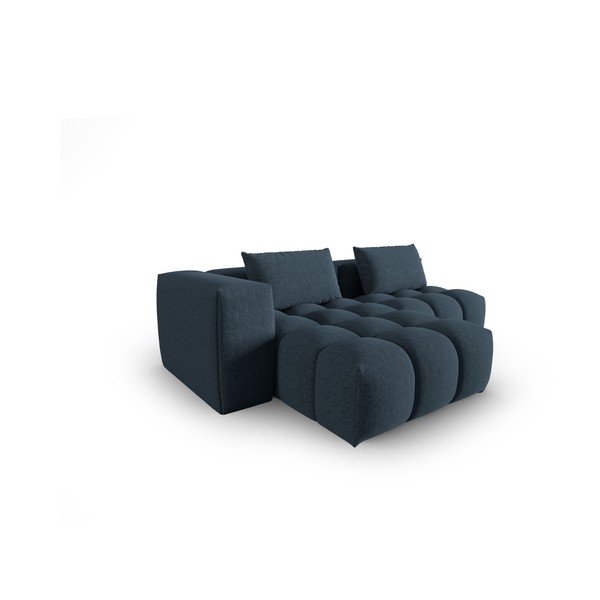 Tamsiai mėlynos spalvos kampinė sofa (su kairiuoju kampu/su gultu) Verona – Cosmopolitan Design-image-3