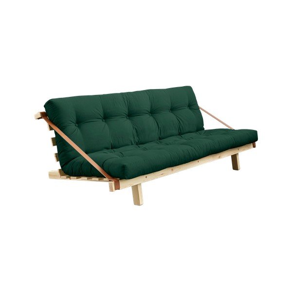 Kintama sofa "Karup" dizainas "Jump Natural Clear/Dark Green-image-4