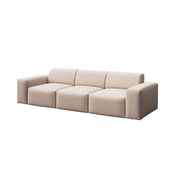 Smėlio spalvos iš velveto sofa 285 cm Villet – Rodier-image-2