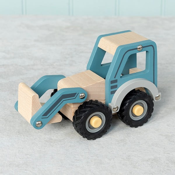 Traktorius iš medienos Digger Truck – Rex London-image-1