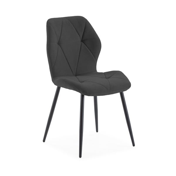 Valgomojo kėdės juodos spalvos 4 vnt. Luna – Marckeric