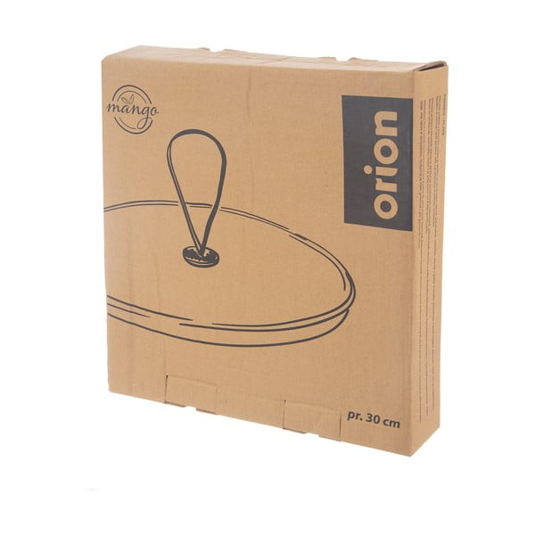 Iš medienos padėklas serviravimo padėklas ø 30 cm Mango – Orion-image-4