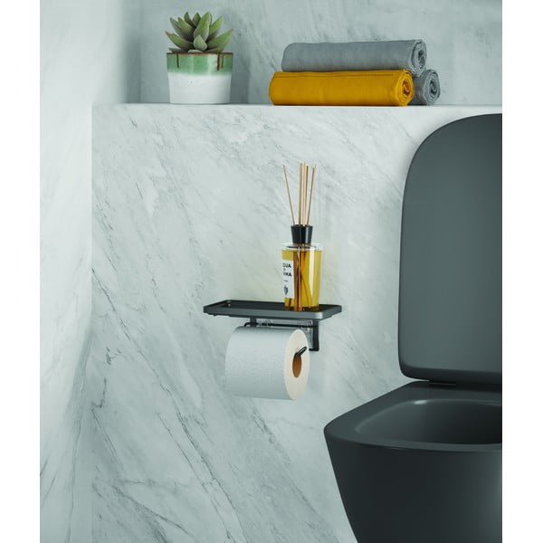 Nerūdijančio plieno tualetinio popieriaus laikiklis Origin Lava - Metaltex-image-1