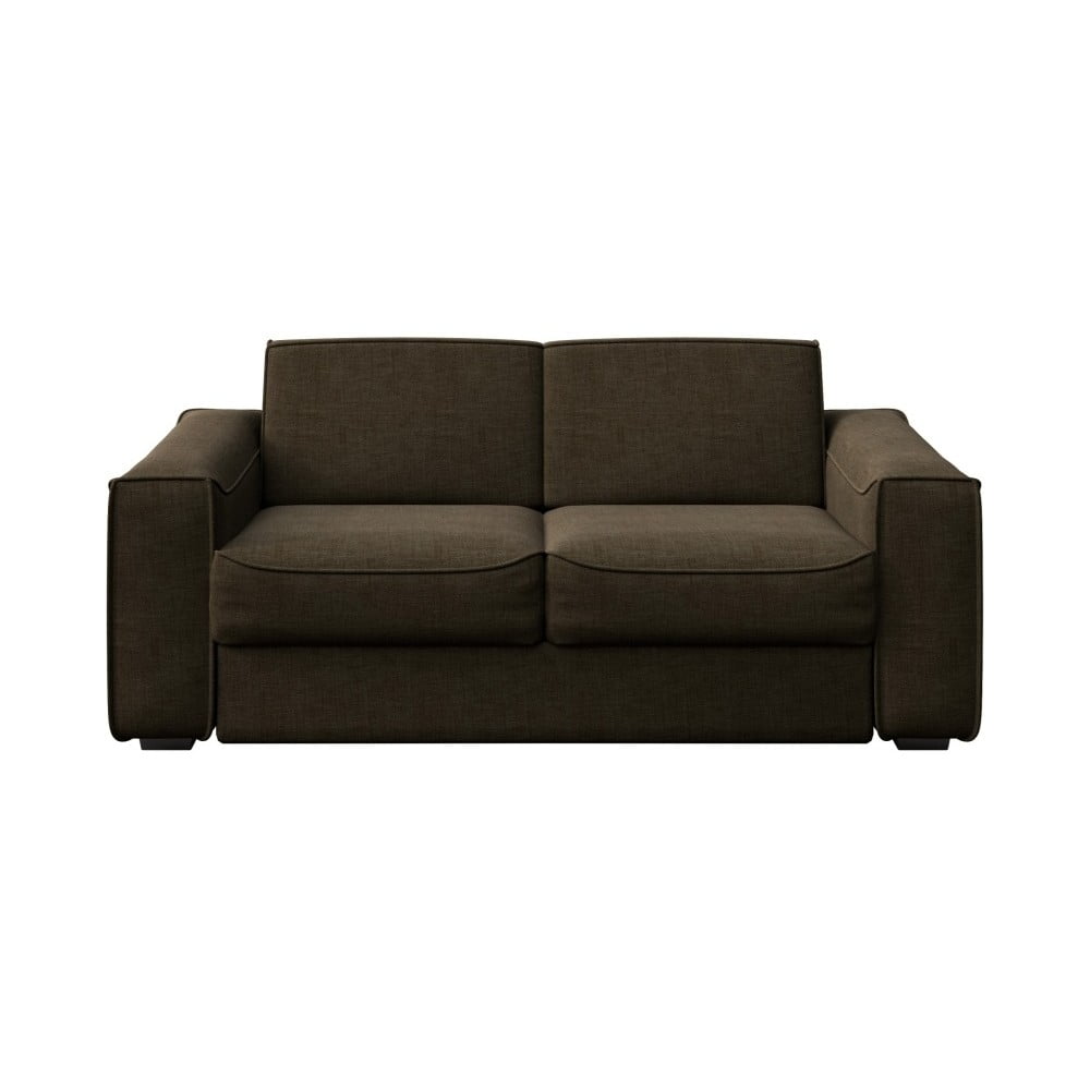 Rudos spalvos sofa-lova MESONICA Munro, 204 cm