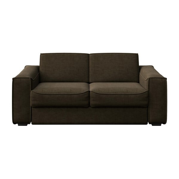 Rudos spalvos sofa-lova MESONICA Munro, 204 cm