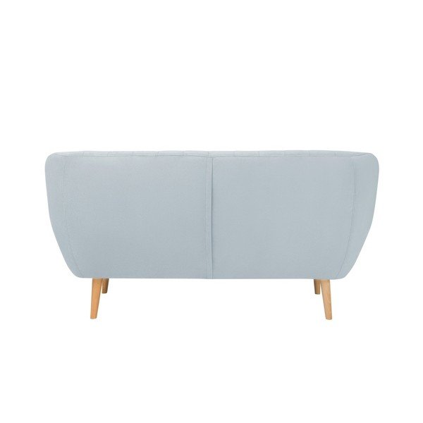 Šviesiai mėlyna aksominė sofa Mazzini Sofas Sardaigne, 158 cm-image-3