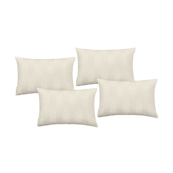 Iš satino pagalvės užvalkalai 4 vnt. 75x50 cm So Soft Satin Stripe – Catherine Lansfield