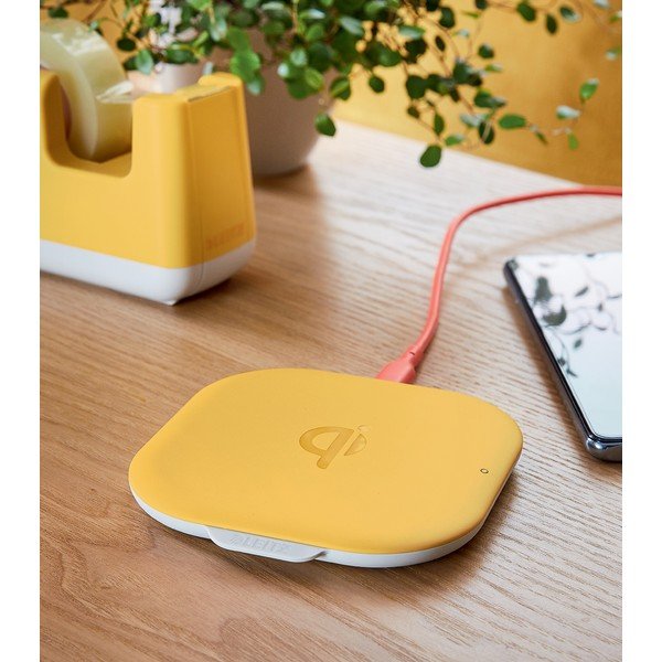 Geltonas belaidis įkroviklis Leitz Cosy Yellow-image-1
