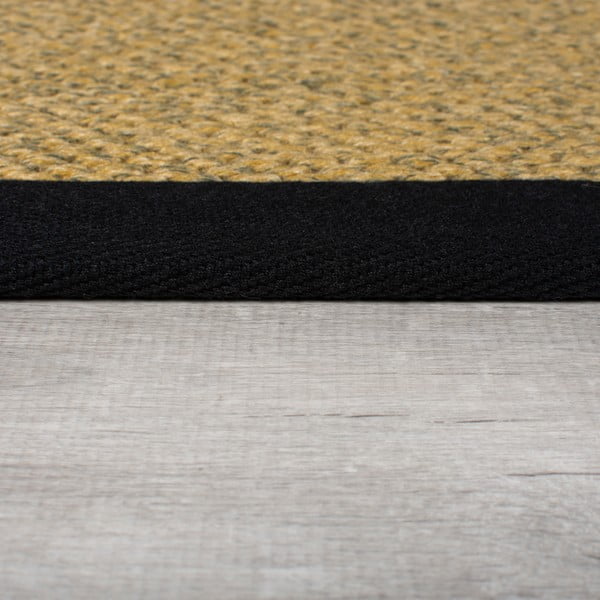 Juodos spalvos/šviesiai rudos spalvos lauko ir vidaus kilimas 120x170 cm Sisal Look – Flair Rugs-image-4