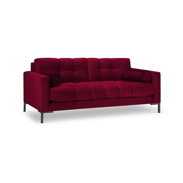 Raudona aksominė sofa Cosmopolitan Design Bali-image-3