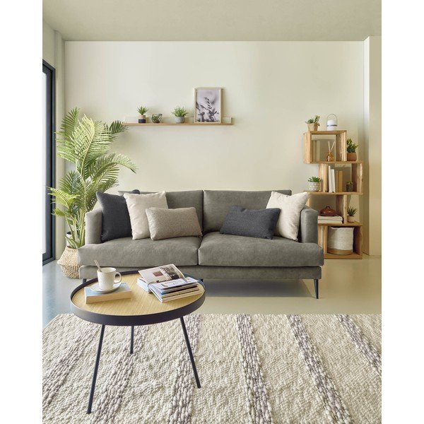 Iš šenilino dekoratyvinis pagalvės užvalkalas 30x50 cm Galene – Kave Home-image-3