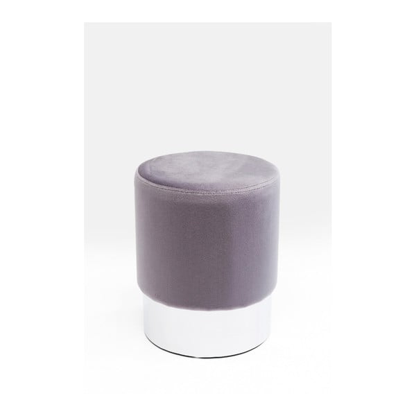 Sidabro spalvos kėdė Kare Design Cherry, ∅ 35 cm