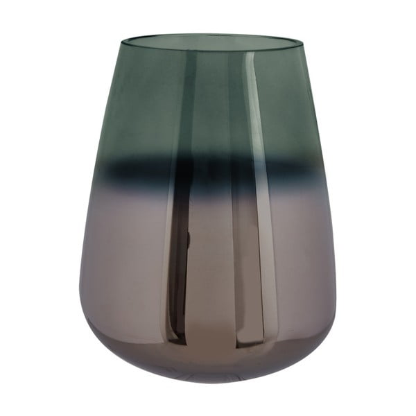 Žalio stiklo vaza PT LIVING Oiled, aukštis 23 cm