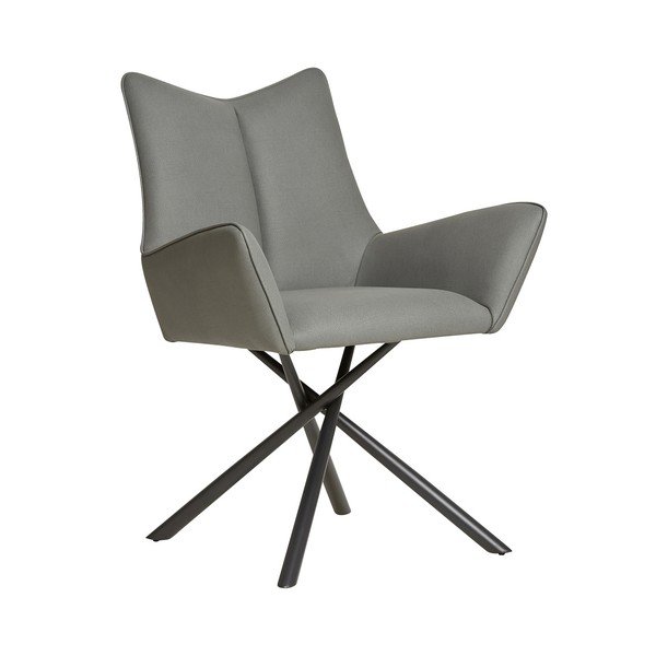 Pilkas fotelis "Marckeric Lucio-image-4