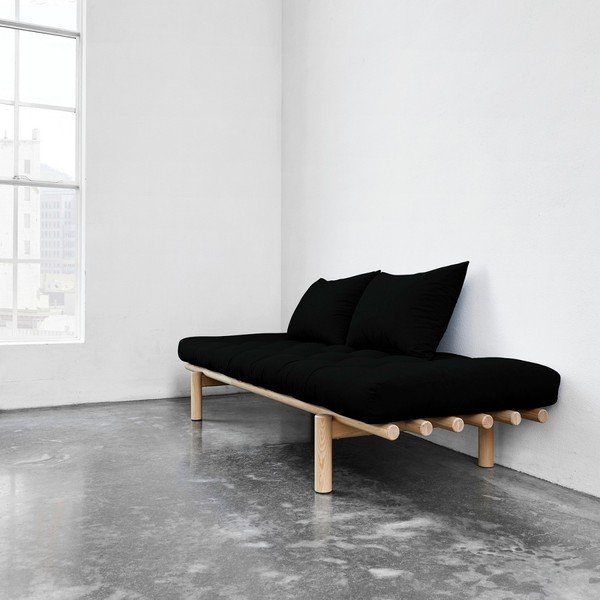 Sofa "Karup Pace Natural/Black-image-1