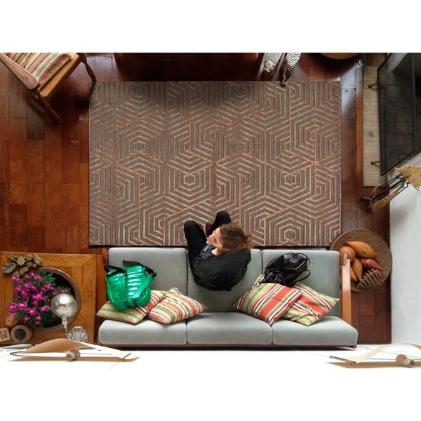 Raudonas kilimas Universal Lana, 120 x 170 cm-image-1