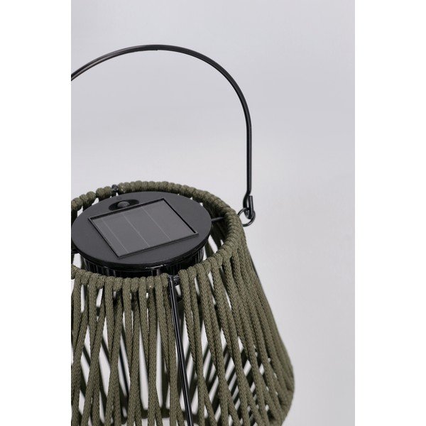 Khaki spalvos LED žibintas saulės baterijos (aukštis 17 cm) Juny – Yes Everyday-image-2