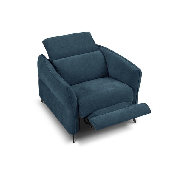 Krėslas mėlynos spalvos Hubble – Windsor & Co Sofas-image-3