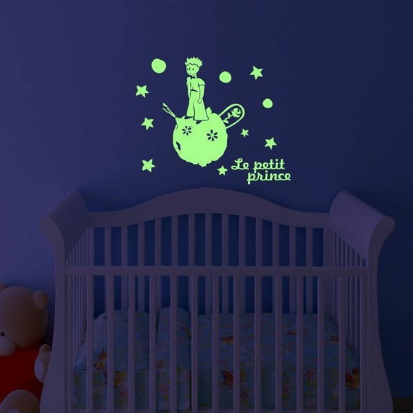 Tamsoje šviečiantis lipdukas Ambiance Le Petit Prince-image-1