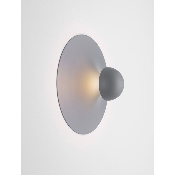 Pilkai mėlynos spalvos iš aliuminio sieninė lempa LED Edem – Nova Luce-image-2