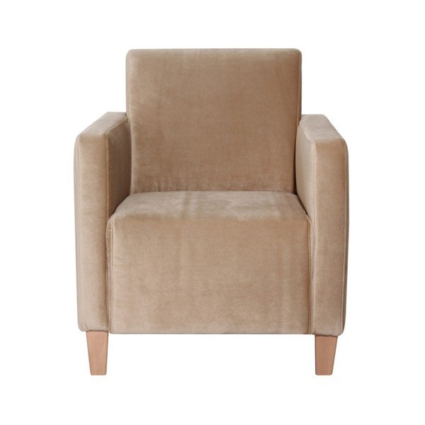 Smėlio spalvos fotelis "Max Winzer Milla Velvet-image-1