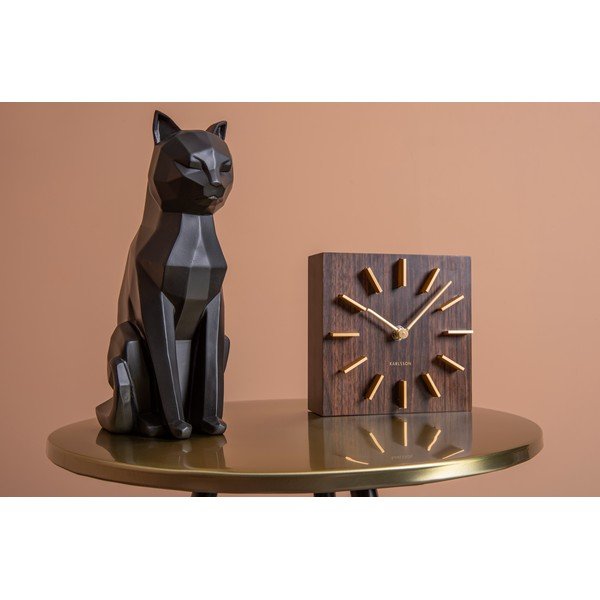 Matinės juodos spalvos PT LIVING Origami Cat, aukštis 29,5 cm-image-1
