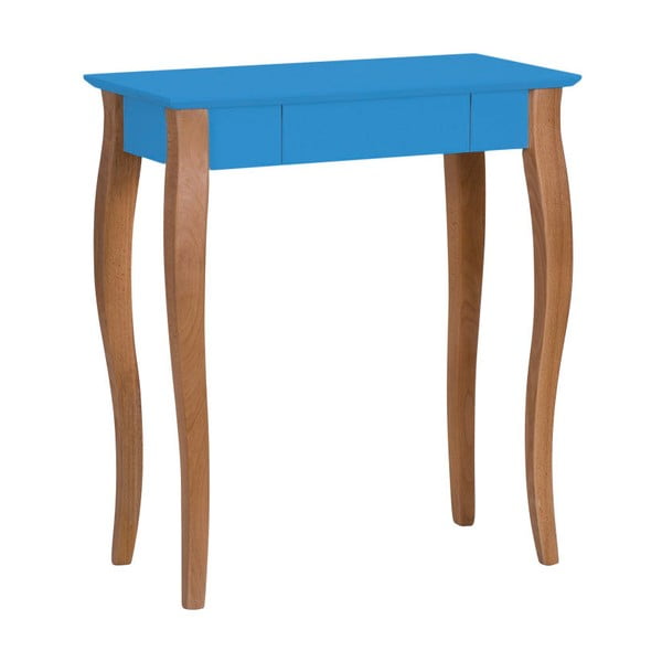 Mėlynas rašomasis stalas "Ragaba Lillo", plotis 65 cm
