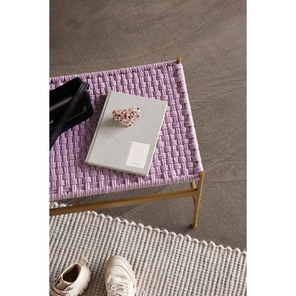 Apverčiamas/rankų darbo iš vilnos mišinio kilimas šviesiai pilkos spalvos 200x300 cm Poppy – Hübsch-image-1