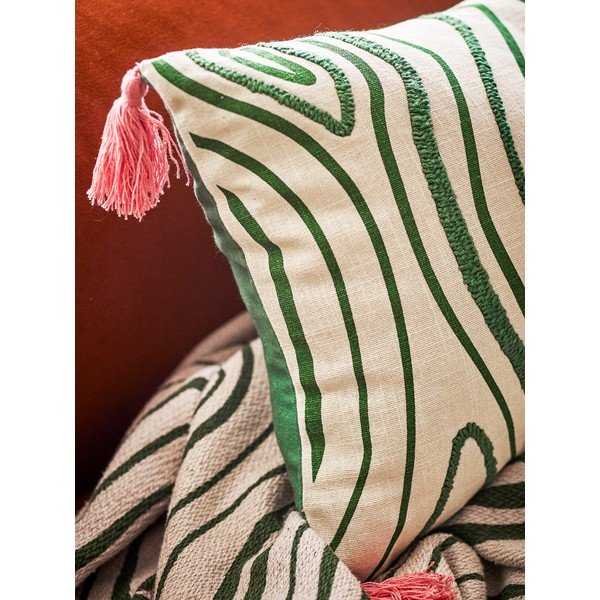 Iš medvilnės dekoratyvinė pagalvėlė 35x60 cm Woodsby – Bloomingville-image-3
