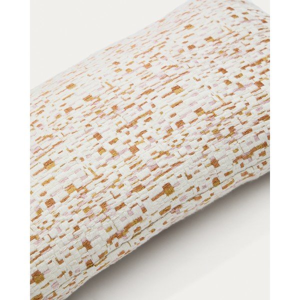 Iš lino mišinio dekoratyvinis pagalvės užvalkalas 30x50 cm Manma – Kave Home-image-2