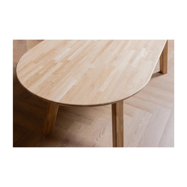 Valgomojo stalas iš ąžuolo masyvo 90x220 cm Tablo – WOOOD-image-4