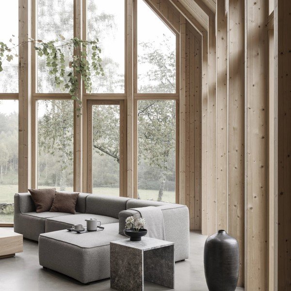 2 marmuriniai šoniniai staliukai 45x45 cm VARU - Blomus-image-3