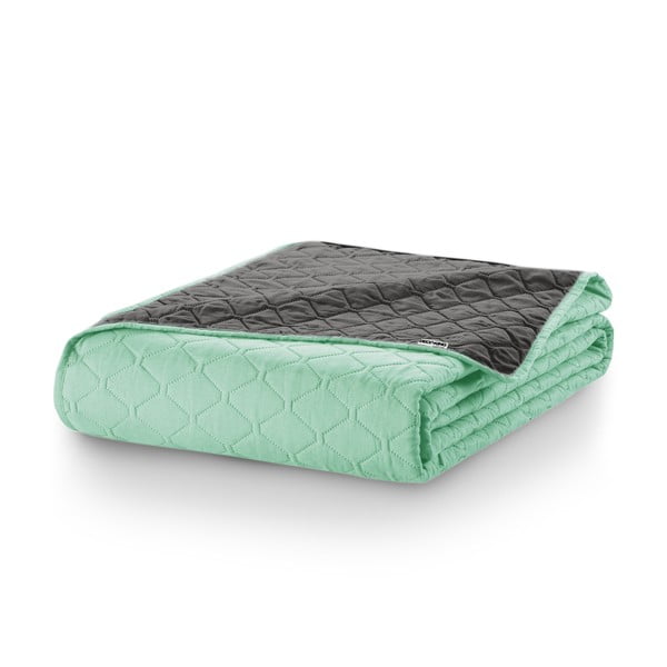 Šviesiai žalias dvipusis mikropluošto užvalkalas DecoKing Axel, 240 x 260 cm-image-4