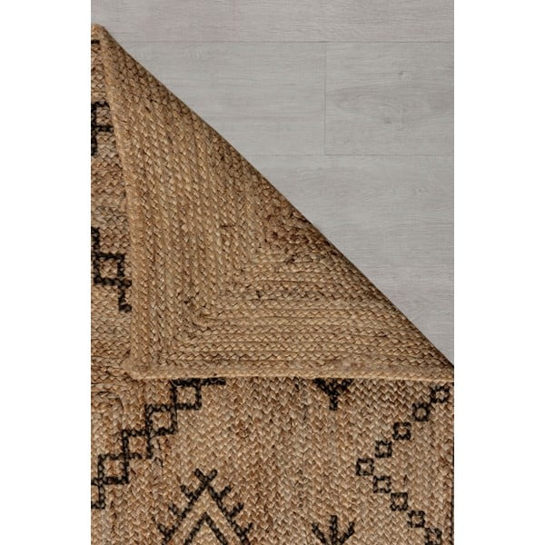 Kilimas iš džiuto natūralios spalvos 120x170 cm Rowen – Flair Rugs-image-3