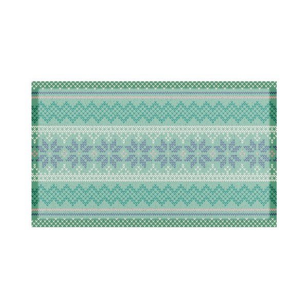 Iš perdirbto plastiko grindų kilimėlis 40x70 cm Fair Isle  – Artsy Doormats