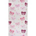 Skalbiamas rožinės spalvos/dramblio kaulo spalvos vaikiškas kilimas 160x230 cm Cute Teddies Pink – Vitaus