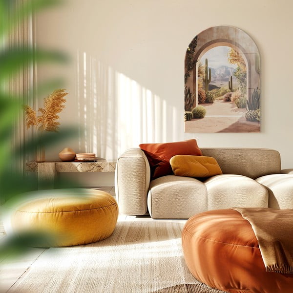 Paveikslas iš stiklo 70x100 cm Cancun – Styler-image-3