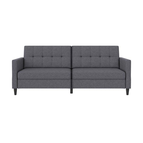 Pilkos spalvos sulankstoma sofa 203 cm Hartford – Støraa