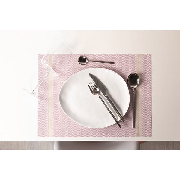 Plastikinis padėkliukas 45x33 cm Fishbone - Tiseco Home Studio-image-1