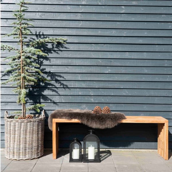 Sodo suoliukas pagamintas iš tikmedžio medienos House Nordic Benidorm, 140 x 35 cm-image-1