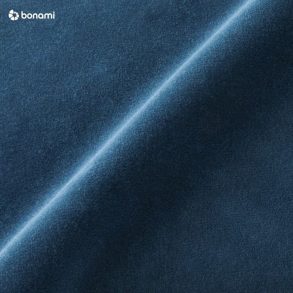 Mėlynai juodas aksominis suoliukas EMKO Naïve, 100 cm-image-3