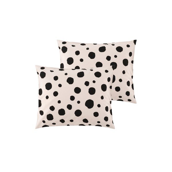 Iš medvilnės pagalvės užvalkalai 2 vnt. 50x60 cm Rigmor Dot – Jotex