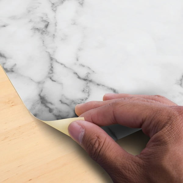Grindų lipdukas Ambiance Slab Stickers White Marble, 30 x 30 cm-image-4