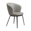 Pilkas krėslas Unique Furniture Gain