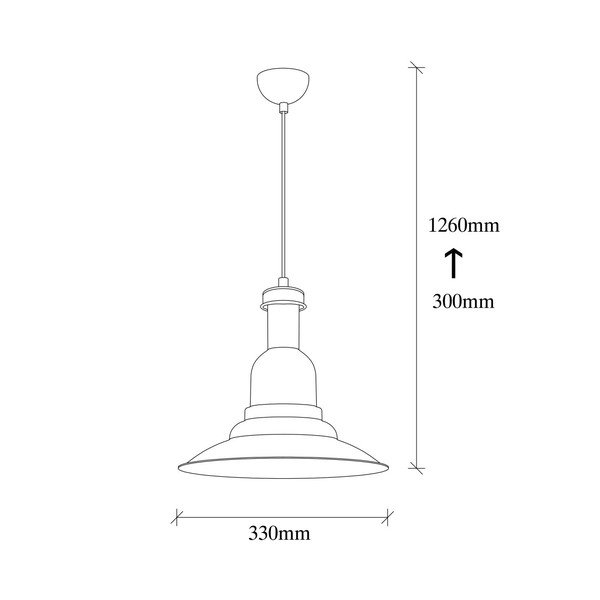 Juodos spalvos metalinis pakabinamas šviestuvas Opviq lights Evgi-image-3