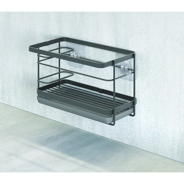 Savaime išsilaikantis metalinis ploviklių stovas Tokyo Lava - Metaltex-image-1